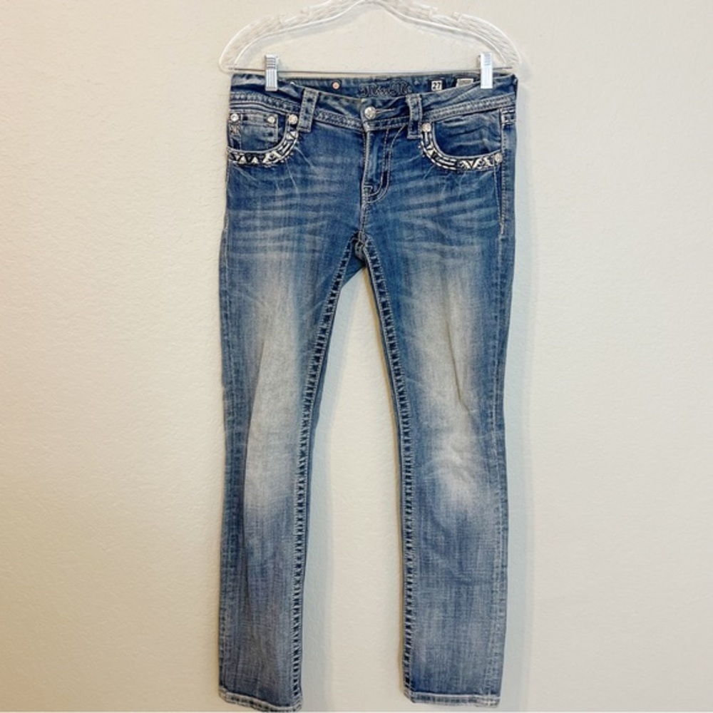 Miss Me Signature Straight Jeans 27